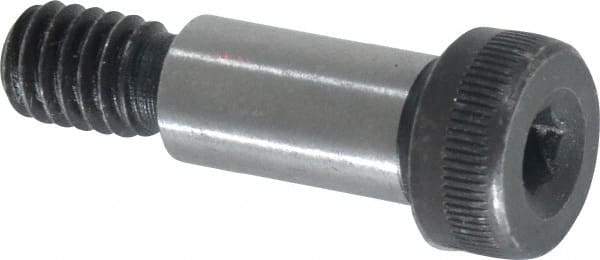 Value Collection - 3/8" Shoulder Diam x 3/4" Shoulder Length, 5/16-18 UNC, Hex Socket Shoulder Screw - 8 Alloy Steel, Uncoated, 0.543 to 0.562" Head Diam - Makers Industrial Supply