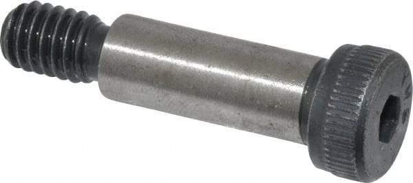 Value Collection - 3/8" Shoulder Diam x 1" Shoulder Length, 5/16-18 UNC, Hex Socket Shoulder Screw - 8 Alloy Steel, Uncoated, 0.543 to 0.562" Head Diam - Makers Industrial Supply