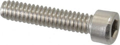 Value Collection - #3-48 UNC Hex Socket Drive, Socket Cap Screw - Grade 18-8 Stainless Steel, 1/2" Length Under Head - Makers Industrial Supply