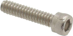 Value Collection - #4-40 UNC Hex Socket Drive, Socket Cap Screw - Grade 18-8 Stainless Steel, 1/2" Length Under Head - Makers Industrial Supply