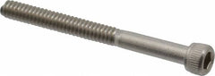 Value Collection - #4-40 UNC Hex Socket Drive, Socket Cap Screw - Grade 18-8 Stainless Steel, 1-1/4" Length Under Head - Makers Industrial Supply