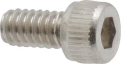 Value Collection - #5-40 UNC Hex Socket Drive, Socket Cap Screw - Grade 18-8 Stainless Steel, 1/4" Length Under Head - Makers Industrial Supply