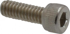 Value Collection - #5-40 UNC Hex Socket Drive, Socket Cap Screw - Grade 18-8 Stainless Steel, 3/8" Length Under Head - Makers Industrial Supply