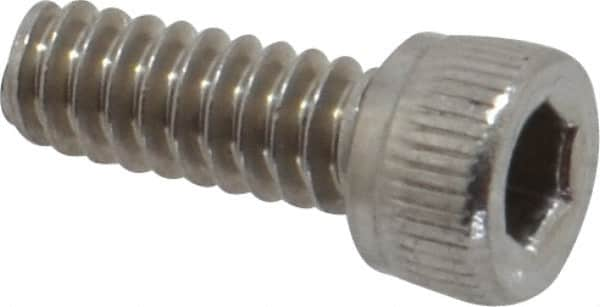 Value Collection - #6-32 UNC Hex Socket Drive, Socket Cap Screw - Grade 18-8 Stainless Steel, 3/8" Length Under Head - Makers Industrial Supply