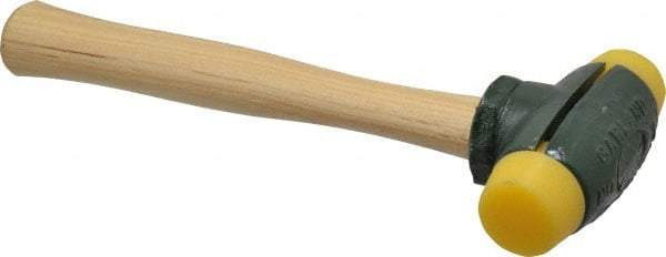 Garland - 1-1/2 Lb Head 1-1/4" Face Plastic Split Head Hammer - 11" OAL, Wood Handle - Makers Industrial Supply