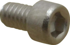 Value Collection - #1-72 UNF Hex Socket Drive, Socket Cap Screw - Grade 18-8 Stainless Steel, 1/8" Length Under Head - Makers Industrial Supply