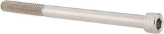 Value Collection - 1/4-20 UNC Hex Socket Drive, Socket Cap Screw - Grade 18-8 Stainless Steel, 3-1/2" Length Under Head - Makers Industrial Supply