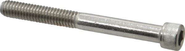 Value Collection - 5/16-18 UNC Hex Socket Drive, Socket Cap Screw - Grade 18-8 Stainless Steel, Partially Threaded, 3" Length Under Head - Makers Industrial Supply