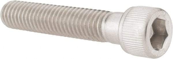 Value Collection - 3/8-16 UNC Hex Socket Drive, Socket Cap Screw - Grade 18-8 Stainless Steel, Partially Threaded, 2" Length Under Head - Makers Industrial Supply