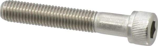 Value Collection - 1/4-28 UNF Hex Socket Drive, Socket Cap Screw - Grade 18-8 Stainless Steel, 1-1/2" Length Under Head - Makers Industrial Supply