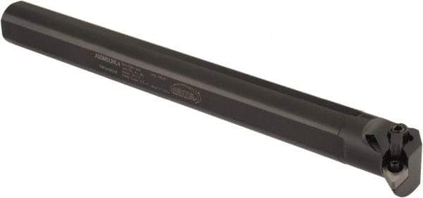 Hertel - 1.705" Min Bore Diam, 14" OAL, 1-1/4" Shank Diam, A-MDUN Indexable Boring Bar - DN.. Insert, Screw or Clamp Holding Method - Makers Industrial Supply