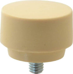 Proto - 1-1/2" Face Diam, Grade Medium Hard, Tan Hammer Tip/Face - Plastic - Makers Industrial Supply