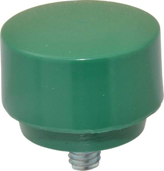 Proto - 1-1/2" Face Diam, Grade Tough, Green Hammer Tip/Face - Plastic - Makers Industrial Supply