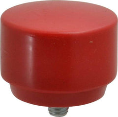 Proto - 2" Face Diam, Grade Medium, Red Hammer Tip/Face - Plastic - Makers Industrial Supply