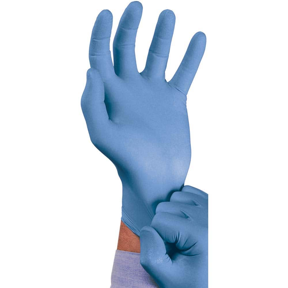 Ansell - Size L, 5 mil, Industrial Grade, Powder Free Nitrile Disposable Gloves - Exact Industrial Supply