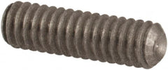 Value Collection - #1-72 UNF, 1/4" OAL, Cup Point Set Screw - Grade 18-8 Stainless Steel, 0.035" Key - Makers Industrial Supply