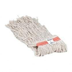 Rubbermaid - 1" Orange Head Band, X-Large Cotton Cut End Mop Head - 8 Ply, Side Loading Connection, Use for General Purpose - Makers Industrial Supply