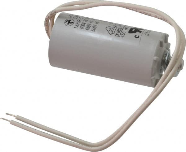 EBM Papst - 5 Microfarad Rating, Plastic, Blower Capacitor - -25 to 85°C, Square Configuration - Makers Industrial Supply