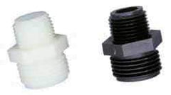 Green Leaf - 3/4 MGHT & 3/4 MGHT Garden Hose Adapter - Polypropylene, Male Hose to Male Pipe Connector - Makers Industrial Supply