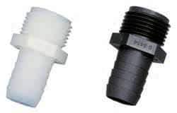 Green Leaf - 3/4 MGHT Garden Hose Adapter - Polypropylene, Male Hose to Barb Connector - Makers Industrial Supply