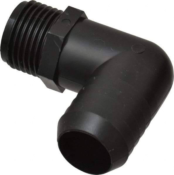 Green Leaf - 3/4 MGHT Garden Hose Adapter - Polypropylene, Male Hose to Barb Connector - Makers Industrial Supply