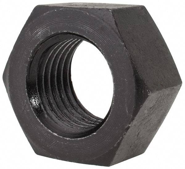 Value Collection - M36x4.00 Steel Right Hand Hex Nut - 55mm Across Flats, 29mm High, Uncoated - Makers Industrial Supply