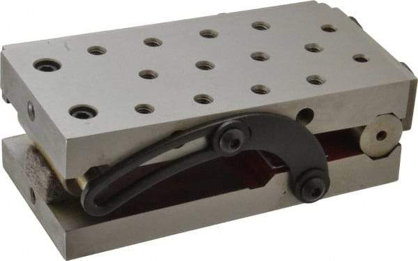 Suburban Tool - 6" Long x 3" Wide x 2" High, Precision Steel Sine Plate - Square to within 0.0002", 0.0002" Tolerance, 3/8-16 Hole - Makers Industrial Supply