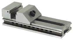 Suburban Tool - 6" Jaw Width, 8-1/2" Jaw Opening Capacity, 1-11/16" Jaw Height, Toolmaker's Vise - Flat Jaw, 0.0003" Parallelism, 0.0003" Squareness, 12" OAL x 6" OAW x 3-7/16" OAH - Makers Industrial Supply