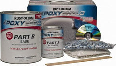 Rust-Oleum - 1 Gal Gloss Gray Water-Based Epoxy - Approximately 250 Sq Ft/Gal Coverage, <100 g/L VOC Content - Makers Industrial Supply