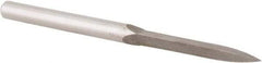 Noga - D50C Scraper Bi-Directional Carbide Deburring Scraper Blade - Triangular Blade Cross Section, Use on Hole Edge & Straight Edge Surfaces - Makers Industrial Supply