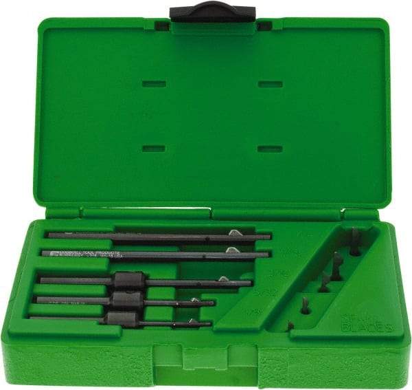 Cogsdill Tool - 5 Piece Power Deburring Tool Set - Includes 1/8 to 1/4" Diam Hole Range Tools - Makers Industrial Supply