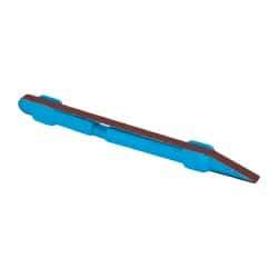 Lumberton Industries - 240 Grit Blue Abrasive Belt Stick - 1/4 Inches Wide x 6 Inches Long - Makers Industrial Supply