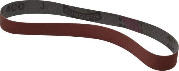 Lumberton Industries - 400 Grit Replacement Abrasive Belt - 3/4 Inches Wide x 10 Inches Diam - Makers Industrial Supply