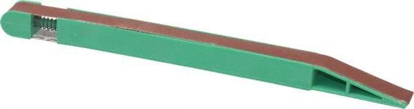 Lumberton Industries - 320 Grit Green Abrasive Belt Stick - 1/2 Inches Wide x 8 Inches Long - Makers Industrial Supply