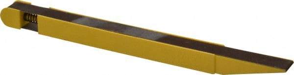 Lumberton Industries - 400 Grit Yellow Abrasive Belt Stick - 1/2 Inches Wide x 8 Inches Long - Makers Industrial Supply