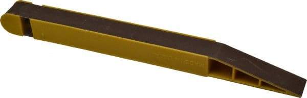 Lumberton Industries - 400 Grit Yellow Abrasive Belt Stick - 3/4 Inches Wide x 10 Inches Long - Makers Industrial Supply