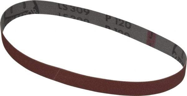 Lumberton Industries - 120 Grit Replacement Abrasive Belt - 3/4 Inches Wide x 10 Inches Long - Makers Industrial Supply