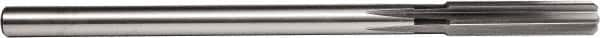 Union Butterfield - 5/16" High Speed Steel 6 Flute Chucking Reamer - Straight Flute, 0.2792" Straight Shank, 1-1/2" Flute Length, 6" OAL - Makers Industrial Supply