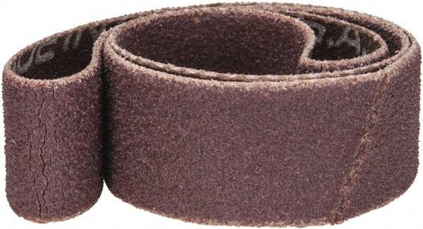 Norton - 1/2" Wide x 12" OAL, 100 Grit, Aluminum Oxide Abrasive Belt - Aluminum Oxide, Fine, Coated, X Weighted Cloth Backing, Series R283 - Makers Industrial Supply