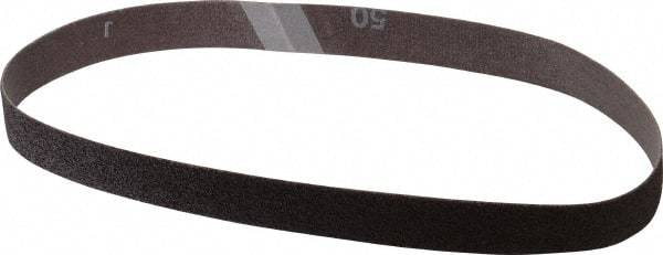 Norton - 3/4" Wide x 20-1/2" OAL, 50 Grit, Aluminum Oxide Abrasive Belt - Aluminum Oxide, Coarse, Coated, Cloth Backing, Series R283 - Makers Industrial Supply