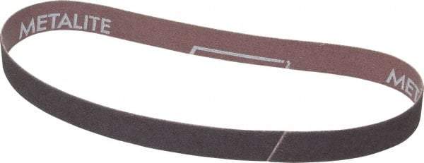 Norton - 3/4" Wide x 20-1/2" OAL, 60 Grit, Aluminum Oxide Abrasive Belt - Aluminum Oxide, Medium, Coated, Cloth Backing, Series R283 - Makers Industrial Supply