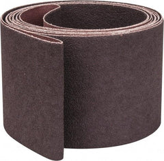 Norton - 3" Wide x 132" OAL, 60 Grit, Aluminum Oxide Abrasive Belt - Aluminum Oxide, Medium, Coated, X Weighted Cloth Backing, Series R228 - Makers Industrial Supply