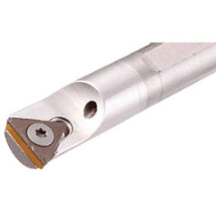 Iscar - 11mm Min Bore Diam, 125mm OAL, 10mm Shank Diam, A-STFP Indexable Boring Bar - TP.. 1102.. Insert, Screw Holding Method - Makers Industrial Supply