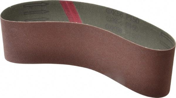 Tru-Maxx - 3" Wide x 24" OAL, 150 Grit, Aluminum Oxide Abrasive Belt - Aluminum Oxide, Very Fine, Coated, X Weighted Cloth Backing - Makers Industrial Supply