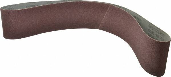 Tru-Maxx - 4" Wide x 54" OAL, 50 Grit, Aluminum Oxide Abrasive Belt - Aluminum Oxide, Coarse, Coated - Makers Industrial Supply