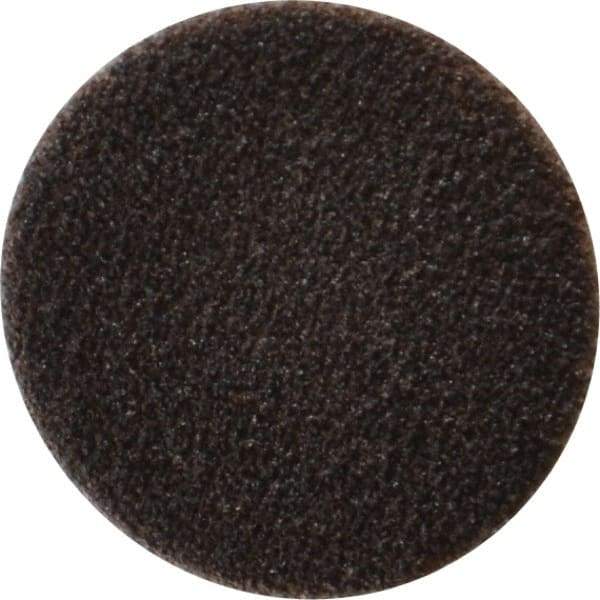 Made in USA - 3/4" Diam, 100 Grit Aluminum Oxide Adhesive PSA Disc - Fine Grade, X Weighted Cloth Backing, For Low Speed Dual-Action Sanders, Random Orbital Sanders - Makers Industrial Supply