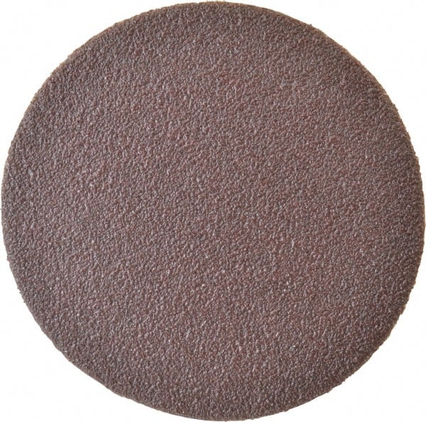 Made in USA - 6" Diam, 40 Grit Aluminum Oxide Adhesive PSA Disc - Makers Industrial Supply