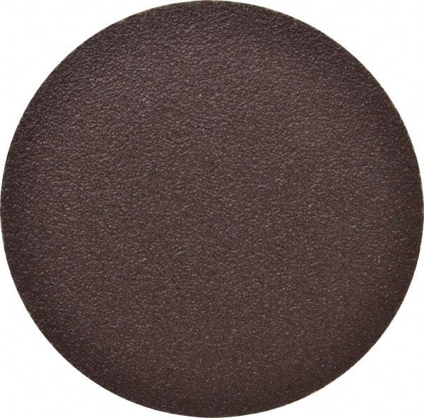 Made in USA - 8" Diam, 36 Grit Aluminum Oxide Adhesive PSA Disc - Very Coarse Grade, X Weighted Cloth Backing, For Low Speed Dual-Action Sanders, Random Orbital Sanders - Makers Industrial Supply