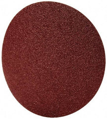 Made in USA - 8" Diam, 40 Grit Aluminum Oxide Adhesive PSA Disc - Coarse Grade, X Weighted Cloth Backing, For Low Speed Dual-Action Sanders, Random Orbital Sanders - Makers Industrial Supply