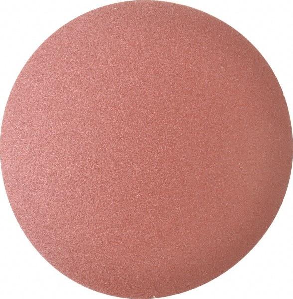 Made in USA - 8" Diam, 80 Grit Aluminum Oxide Adhesive PSA Disc - Medium Grade, X Weighted Cloth Backing, For Low Speed Dual-Action Sanders, Random Orbital Sanders - Makers Industrial Supply